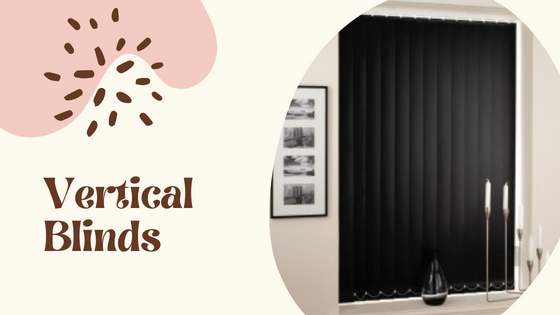 Black Vertical Blinds